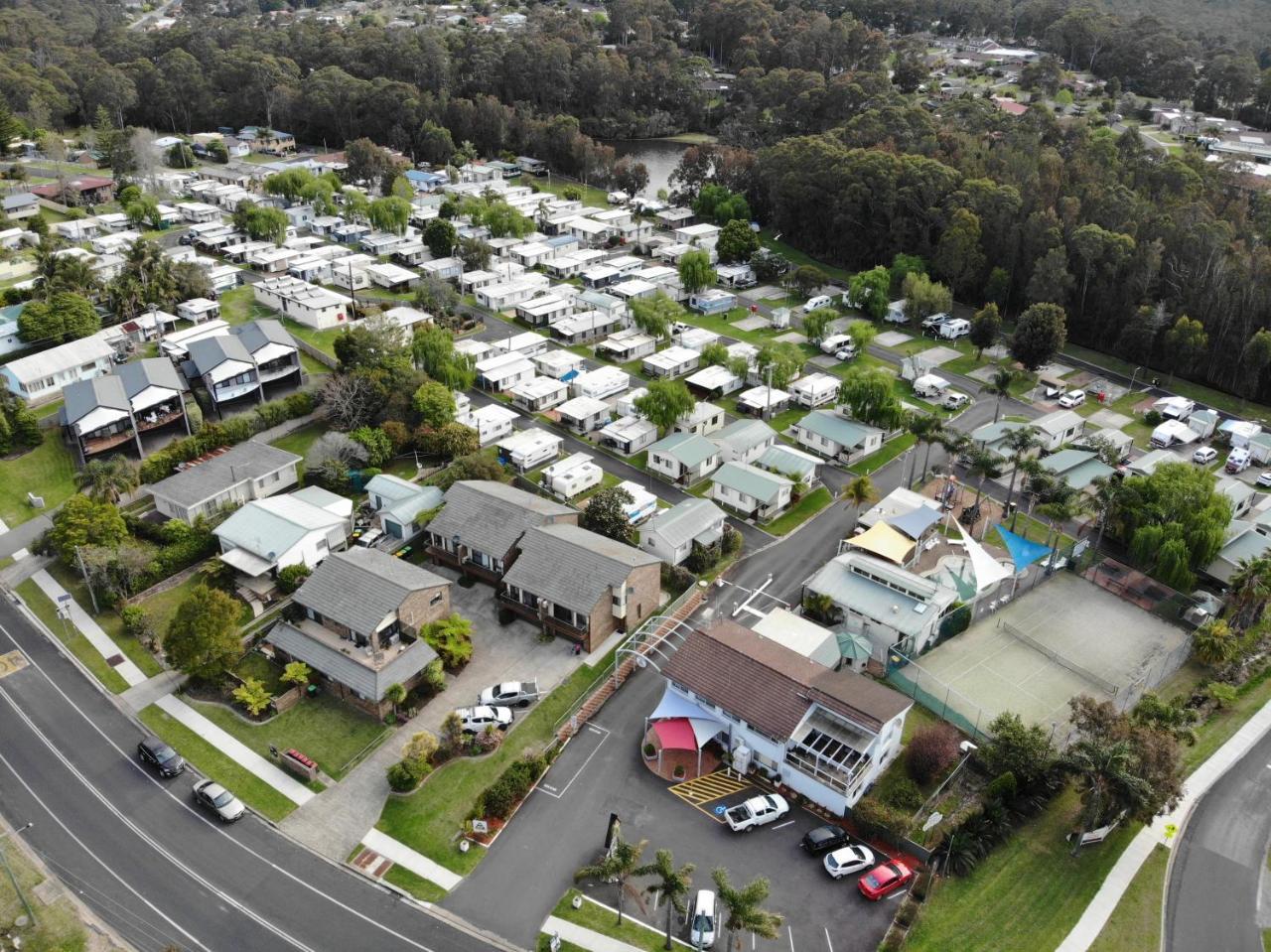 Pleasurelea Tourist Resort & Caravan Park Batemans Bay Exteriér fotografie